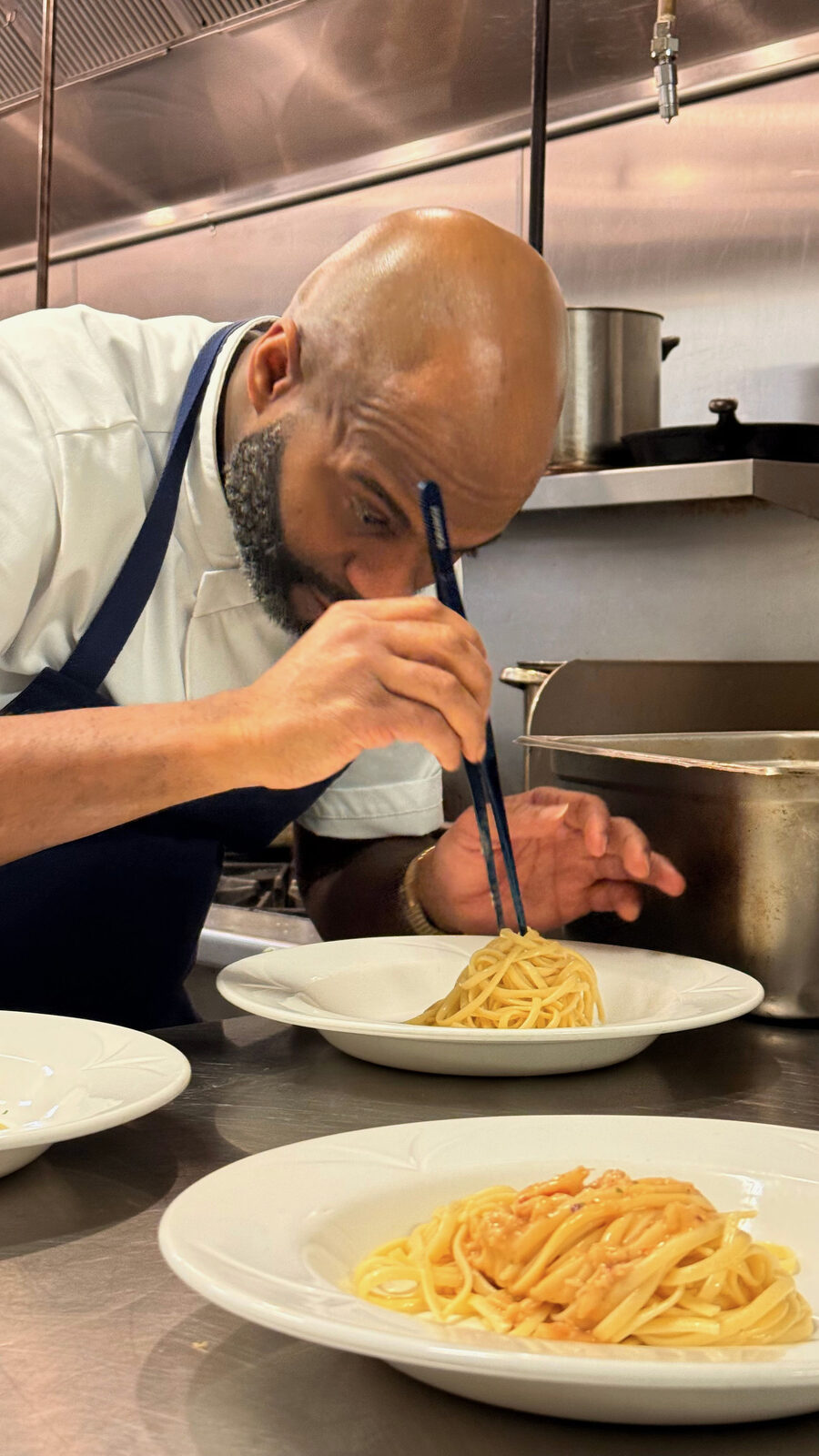 Plating Fresh Pasta